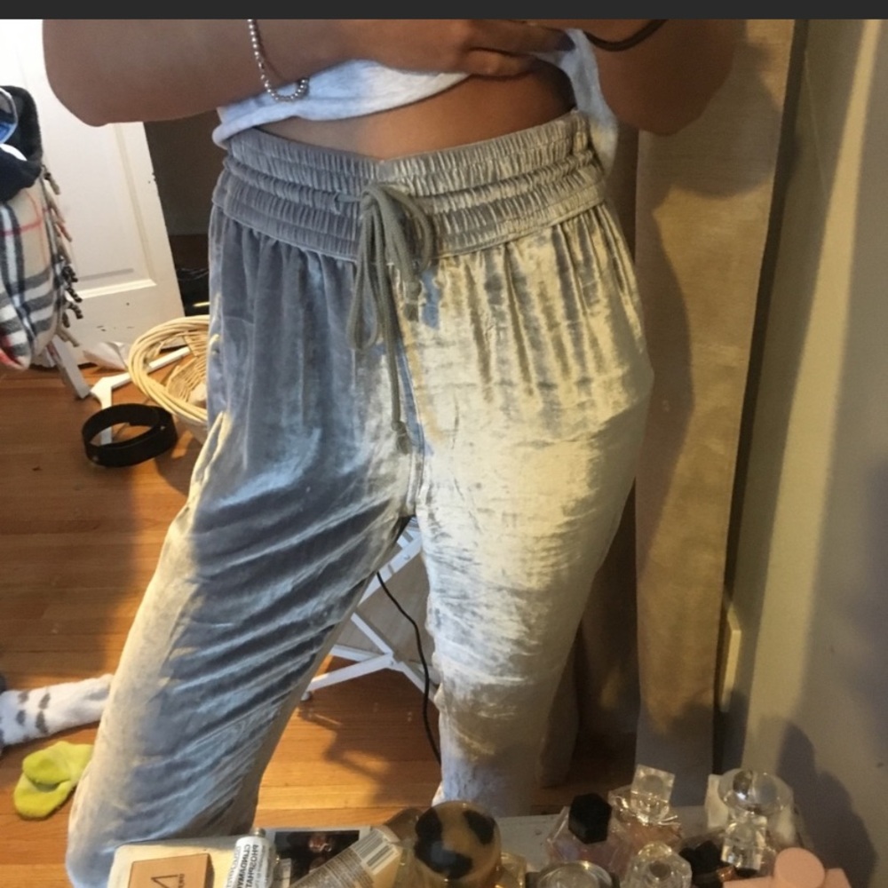 Velvet pants